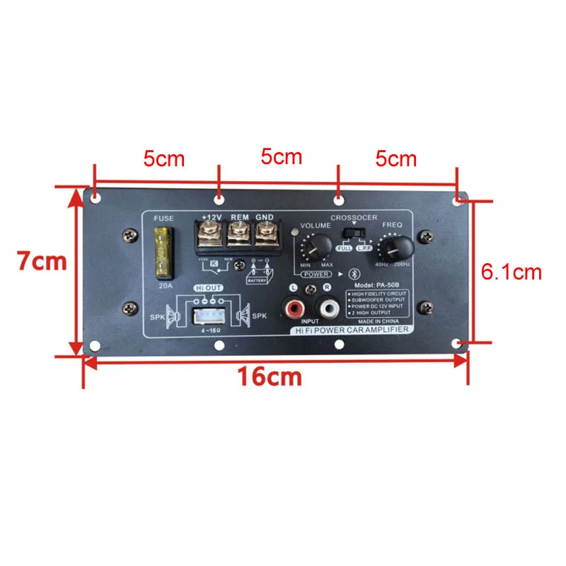 Car Amplifier Board