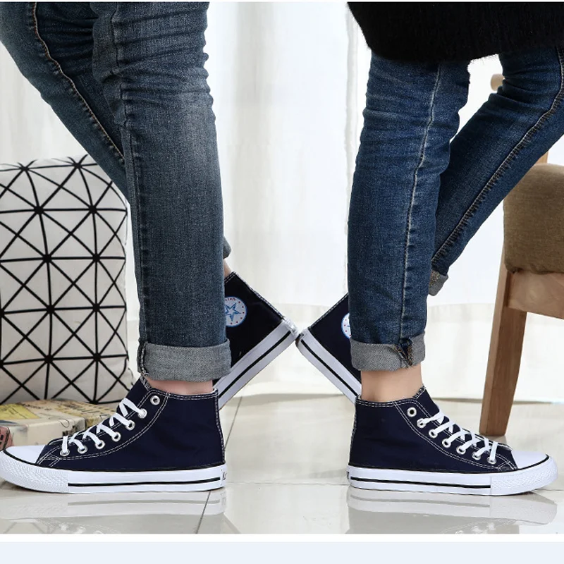 Sport blanc Haut Unisexe Vulcanisé 44 rouge Taille bleu Toile Chaussures vente De Chaude Été Noir 2018 dessus Royal Femmes 35 hommes Mode Femme Opwn7gRqd