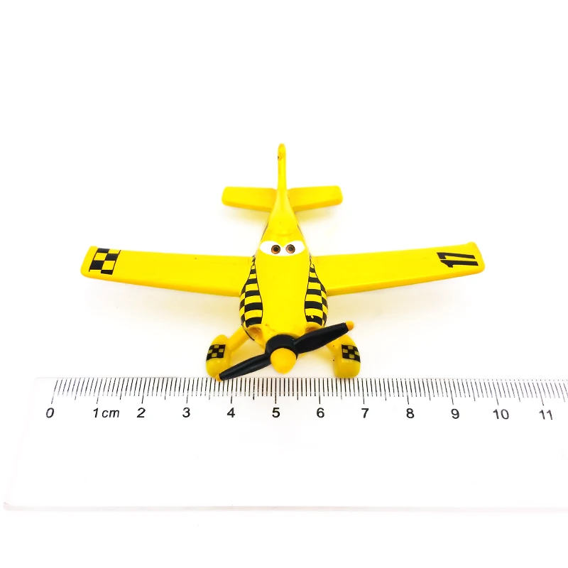 Disney Pixar Самолеты № 17 желтая птица 1:55 металл литья под давлением развивающие игрушки модели самолетов для мальчиков Детский подарок на день рождения
