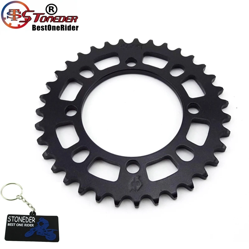 

STONEDER 420 76mm 35 Tooth Rear Chain Sprocket For Chinese Pit Dirt Trail Bike Motorcycle Motocross 50cc-160cc CRF XR SSR
