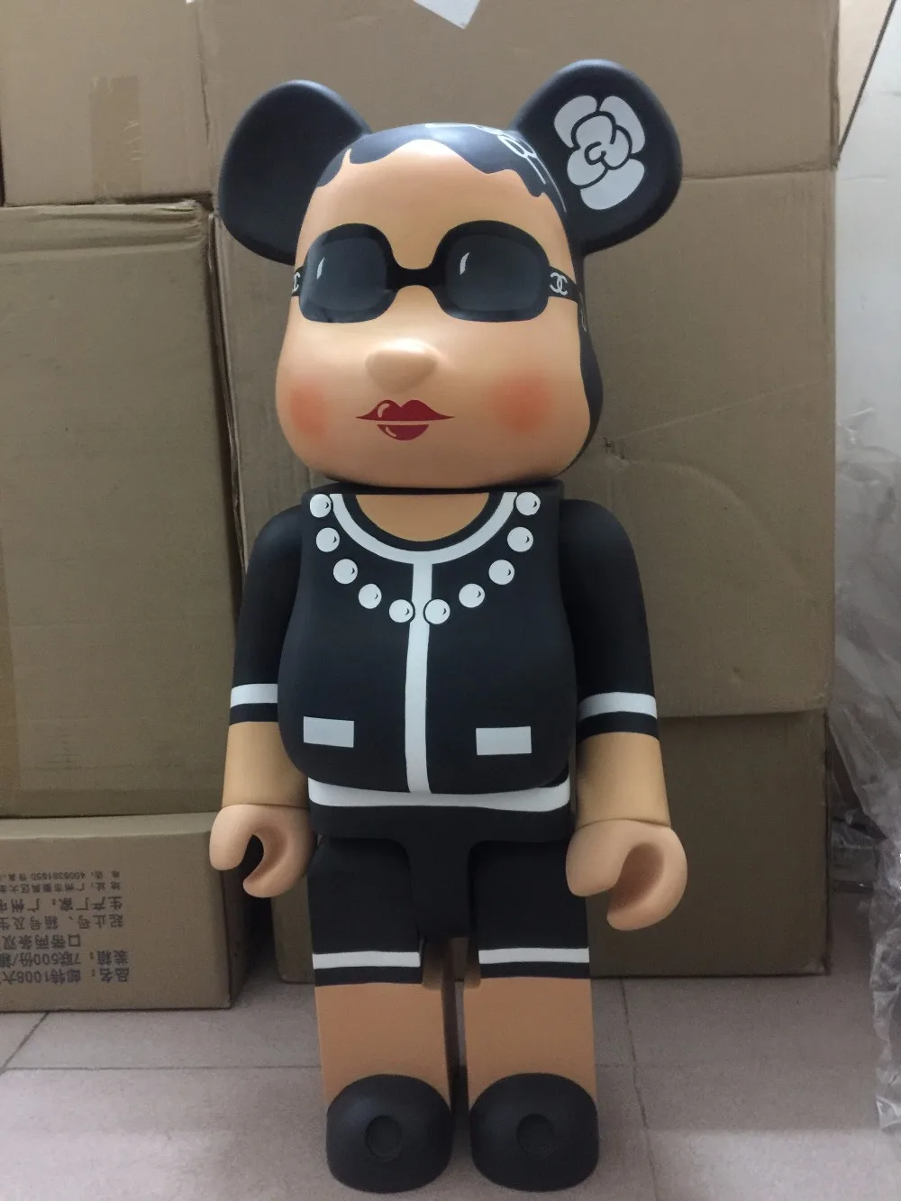

70cm Bearbrick 1000% Luxury Lady CH Be@rbrick PVC Action Figure Collectible Model Toy Birthday gift ornaments