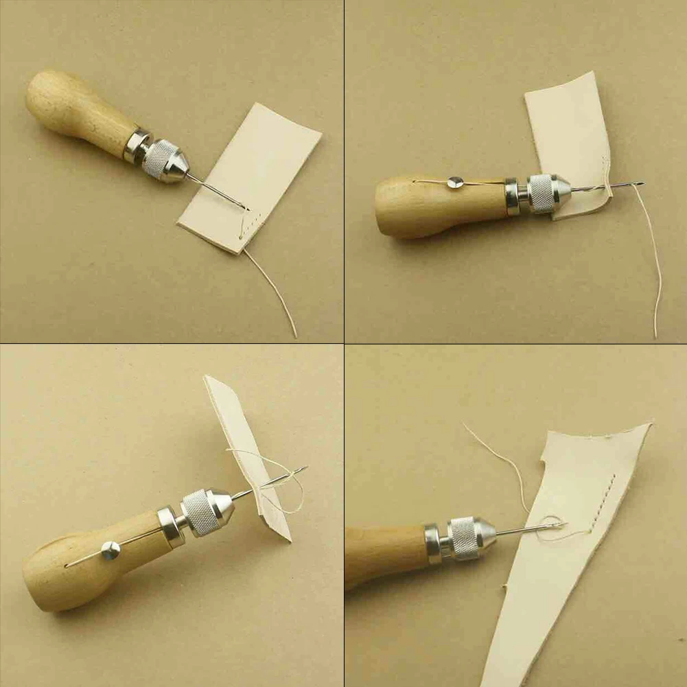  Manual Speedy Stitcher Sewing Stitching Machine Heavy Repair Tool for Leathercraft Canvas Leather D