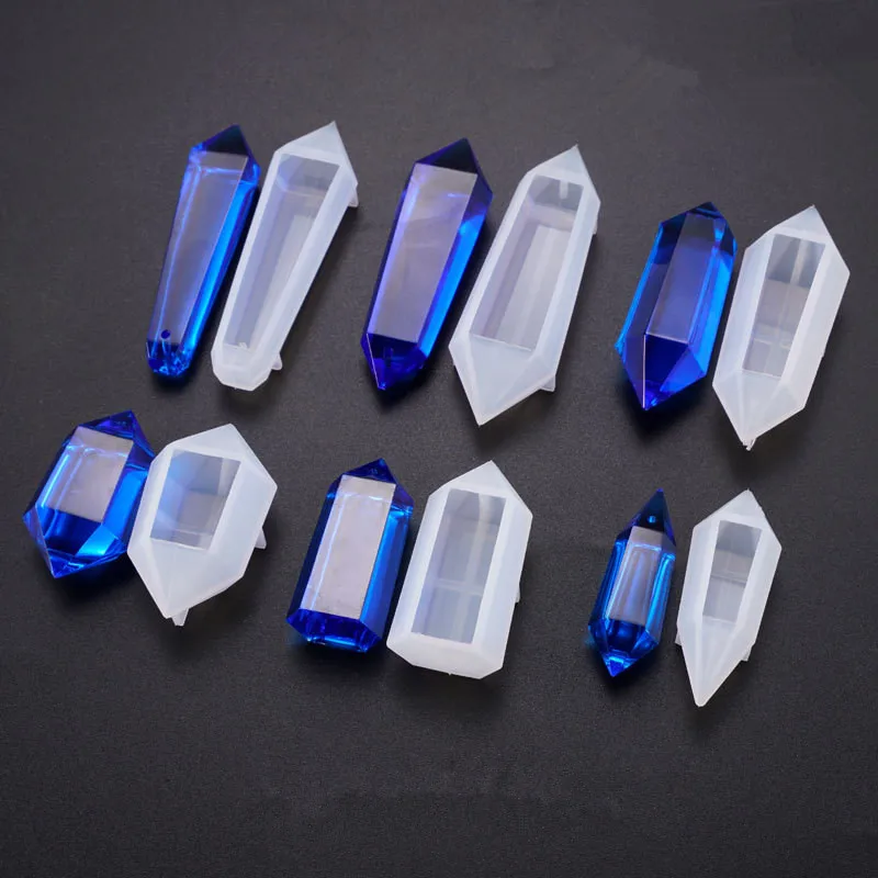

1 PCS Transparent Pendulum Pendant Silicone Mold DIY Jewelry Making Tool Moulds UV Epoxy Resin Decorative Craft