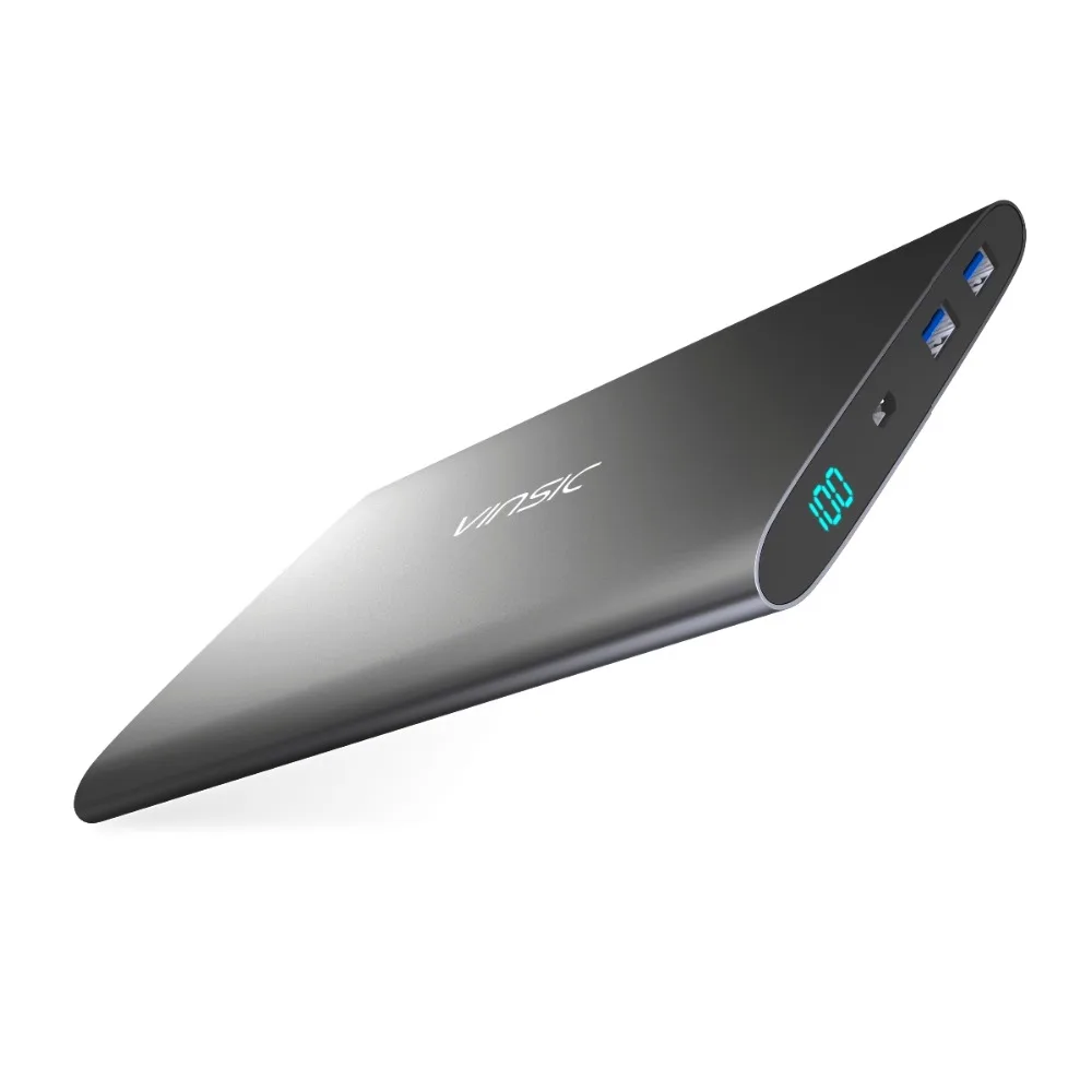 Vinsic Alien P7 Ultra Slim 15000mAh Power Bank Portable External Battery Charger Dual USB for iPhone X 8 8 Plus Samsung S8 S8+ Vinsic Alien P7 Ultra Slim 15000mAh Power Bank Portable External Battery Charger Dual USB for iPhone X 8 8 Plus Samsung S8 S8+
