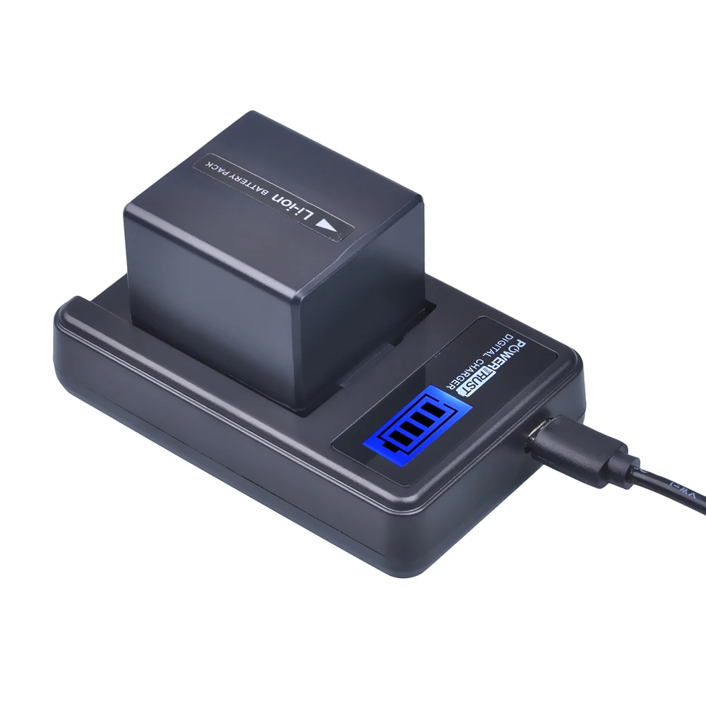 PowerTrust 2 шт. 7.2в CGA DU14 CGADU14 батарея для камеры + ЖК Зарядное устройство USB Panasonic DU06 DU07 NV