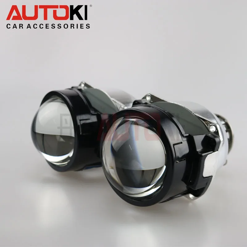 Autoki Stanley 2 HID bi-xenon projector H4 H7 D2S D2H headlight DIY retrofit bixenon Lens | Автомобили и мотоциклы
