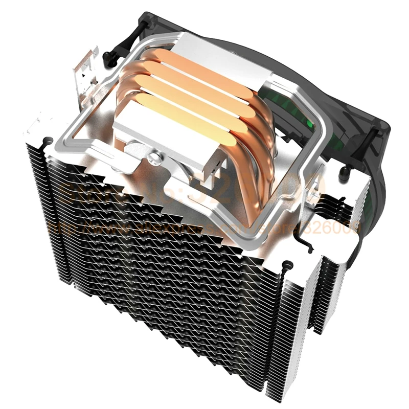 Вентилятор охлаждения процессора PcCooler S129 X4 вентилятор 12 см 4 контактный PWM для Intel