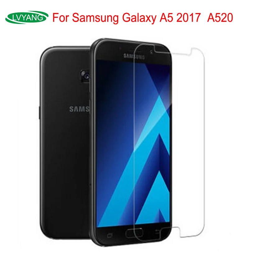 

For Samsung Galaxy A5 2017 A5200 Tempered Glass A520 SM-A520F A5208 Screen Protector Glass Anti-explosion Film