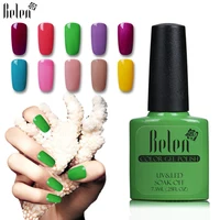 Белен УФ гель лак для ногтей 7,3 мл гель лак Топ маникюр ногти Прямая доставка Soak Off Цвет Полупостоянный - изображение