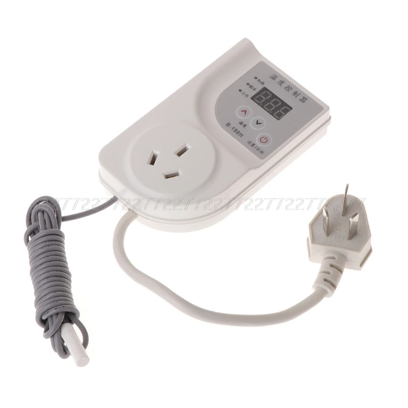 

LCD Digital Thermostat Fish Tank Reptile Incubator Temperature Controller Smart Au24 Dropship