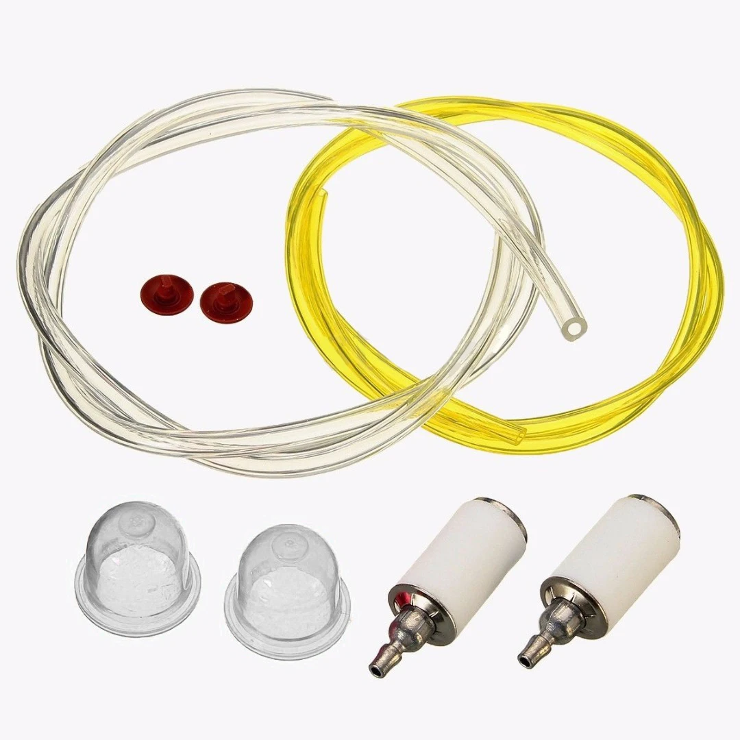 

60cm Fuel Filter Line Hose Primer Bulb Primer Cap Primer Check Valve For 530058709 Mayitr Garden Tools