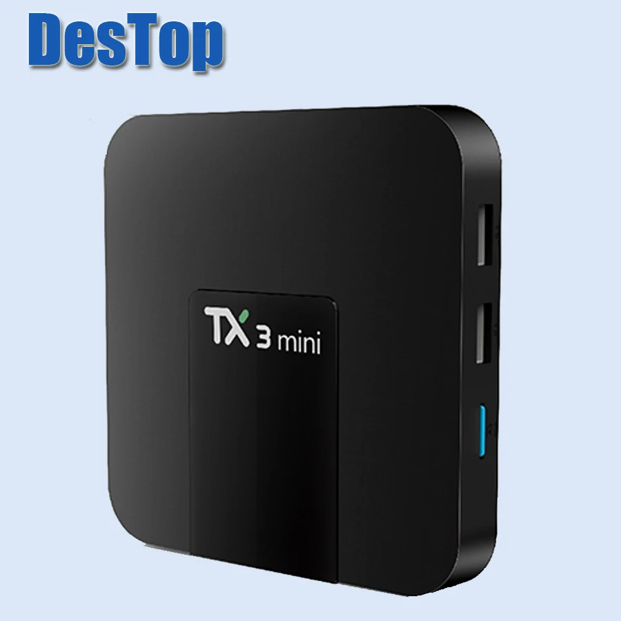 

10pcs original Tanix TX3 Mini TV Box S905W 2.4GHz WiFi Android 8.1 1GB RAM 16GB ROM Support