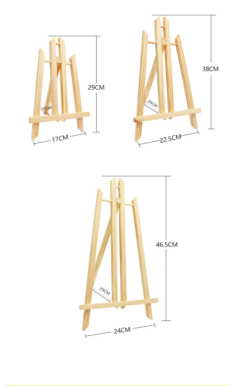 30 см/40 см/50 см/80 см размеры деревянный мольберт деревянный художественный мольберт для рекламы выставок держатель полки студия художника живопись стенд
