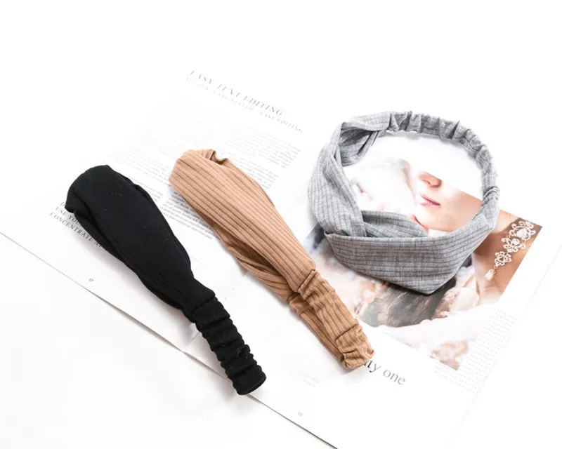  Women Hair Accessories Fashion Hairband Girls Headband Turban Elastic Hair band  (5)