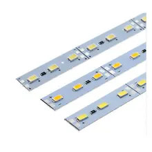 10 шт./лот жесткий барный светильник 12 В 12 в 50 см 36 led SMD 5630 Светодиодный светильник из алюминиевого сплава для шкафа, ювелирного дисплея, чехол для шоу