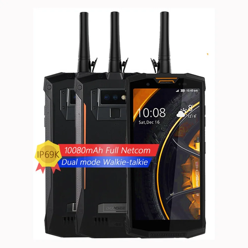 DOOGEE S80 Мобильный Телефон IP68 IP69K Walkie Talkie Беспроводная зарядка NFC 10080 мАч двойной 4G 5 99