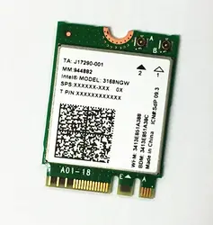 SSEA оптовая продажа Беспроводной карты для Intel Dual Band 3168 AC 3168NGW NGFF 802.11AC 2,4 г/5 ГГц Wi-Fi + bluetooth 4,2