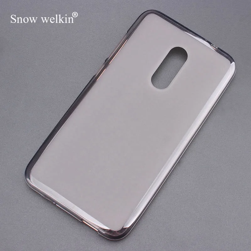 Snow Welkin серый гелевый ТПУ тонкий мягкий чехол для Alcatel A7 5 дюймов задняя крышка