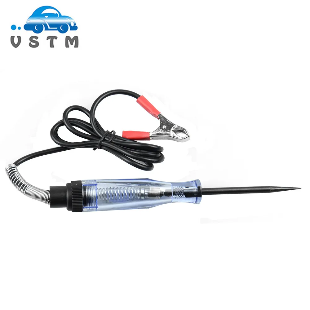 Auto Car Circuit Tester DC 6V 12V 24V Light Bulb Voltage Test Pen Electrical Diagnostic Tool 