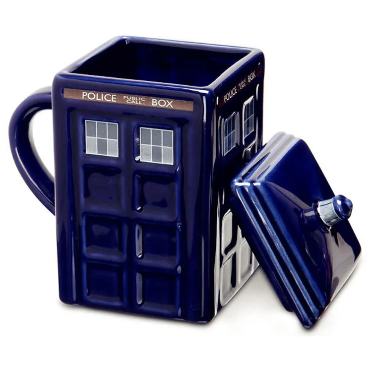 Керамическая кофейная чашка Doctor Who Tardis Dr | Дом и сад