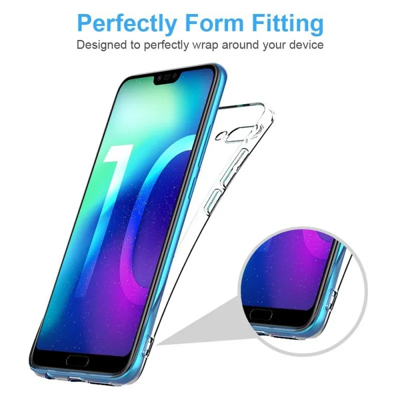 Plating Transparent Case For Huawei Honor10 9 8 Lite V10 V9 Honor 7X 8X Max 7C 8C Cover Silicone Case For Huawei Y7 Y6 Y5 Y9 Prime 2018 2017 2019  (3)