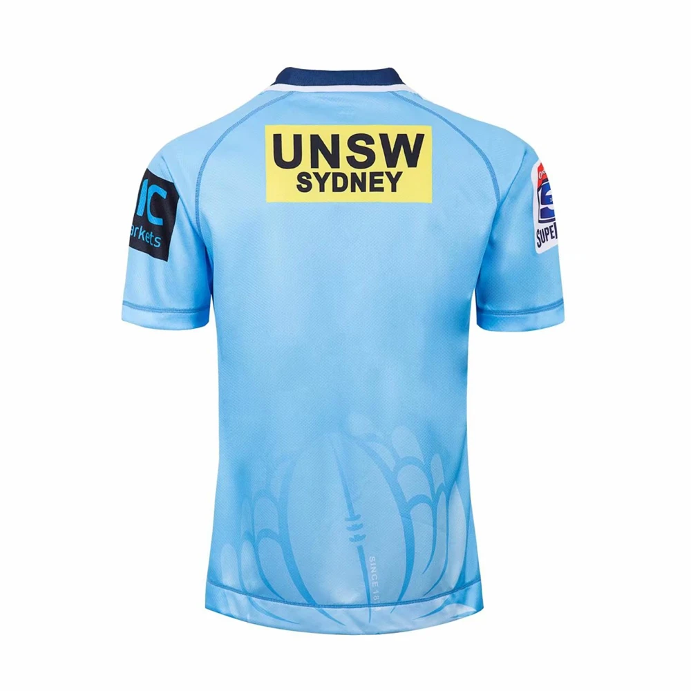 2019 NSW الرجبي WARATAHS المنزل قميص كرة قدم أمريكية مصنوع من الصوف الدوري قميص waratah جيرسي S-3XL
