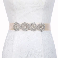 Inofinn T2 Стразы Вечеринка платья для выпускного вечера аксессуары Свадебные ремни пояса, невеста пояс свадебные пояса Ремни