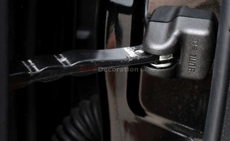 Новинка для Land Rover Range Rover Evoque 2011- пластиковый ограничитель межкомнатной двери из ржавчины Водонепроницаемая Защитная крышка отделка 4 шт