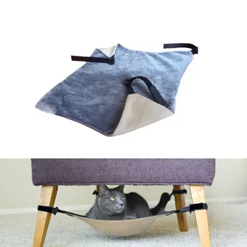 

Pet cat Hammock Under Chair Cat Kitten Totoro Hanging Hammock Bed Table Leg Hanging Hammock Quality DropLC