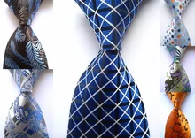 New Classic 100% Silk Paisley Plaid Floral 58 Color Ties JACQUARD WOVEN Men Formal Wear Business Suit Wedding Party Necktie