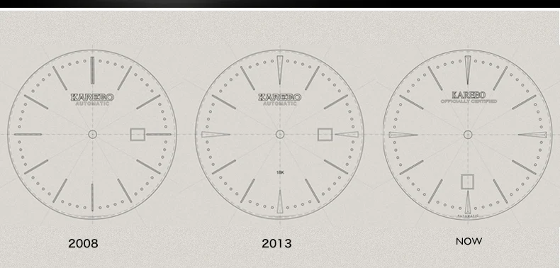 KAREBO, мужские деловые ультратонкие механические наручные часы с ETA2824-2, автоматические мужские часы