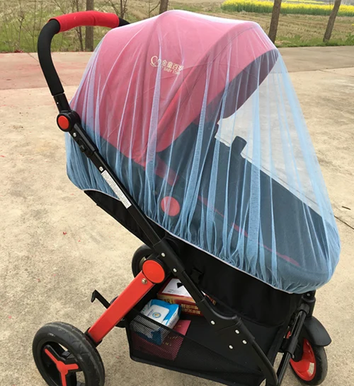 

Baby Stroller Pushchair car Mosquito Insect Shield Net Safe Infants Protection Mesh Stroller Accessories Mosquito Net