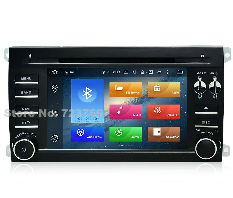 Excellent 64G ROM No Tax Android 9.0 Car DVD Player GPS Navigation System Radio Media Stereo for Porsche: Cayenne (2003-2010) 2 Excellent 64G ROM No Tax Android 9.0 Car DVD Player GPS Navigation System Radio Media Stereo for Porsche: Cayenne (2003-2010) 2