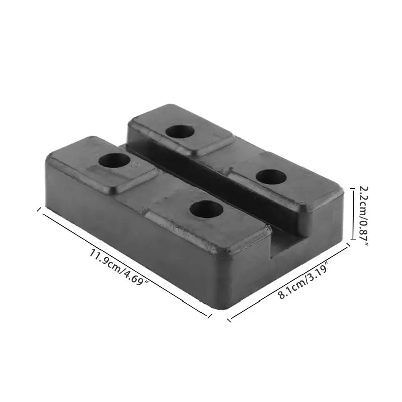 

New 1 Pc Auto Lift Rubber Pad Jack Rubber Pad Jack Frame Rail Adapter For Pinch Weld Side lifter Accessories