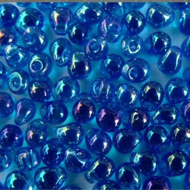 DP-261 Taidian 3.4mm Japanese Drop Seedbeads For Fashion Handwork Transparent Sapphire AB DP261