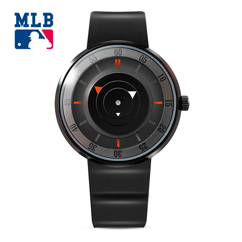 

2017 MLB NY Luxury Brand Fashion Personality Quartz Waterproof Silicone Band for Men and Women Wrist Watch Hot Clock NY002