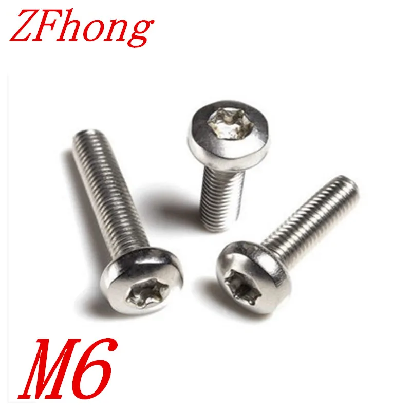 bit M12 x 120 pin Hex Vis Tête Bouton Machine anti vandale A2-4 Pack gratuit