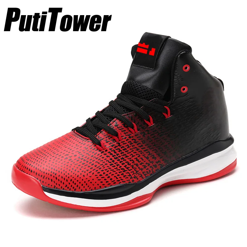 High Top Men Basketball Shoes Professional Sneakers Outdoor Sports