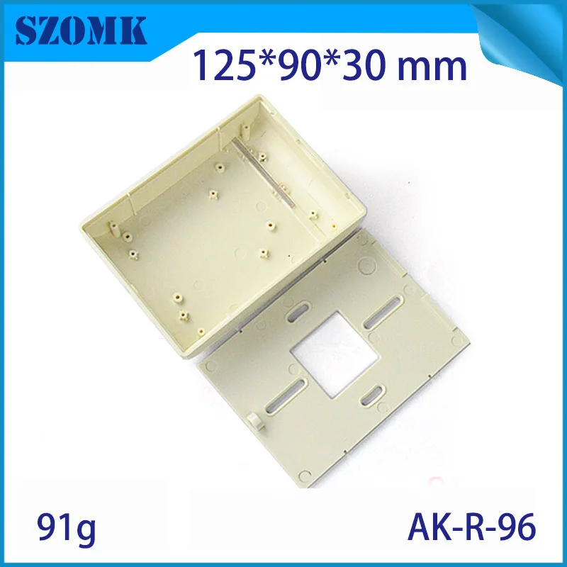 szomk IC card reader plastic enclosure for electronics project plastic sensor junction box distribution box instrument case plastic housing for pcb (9)