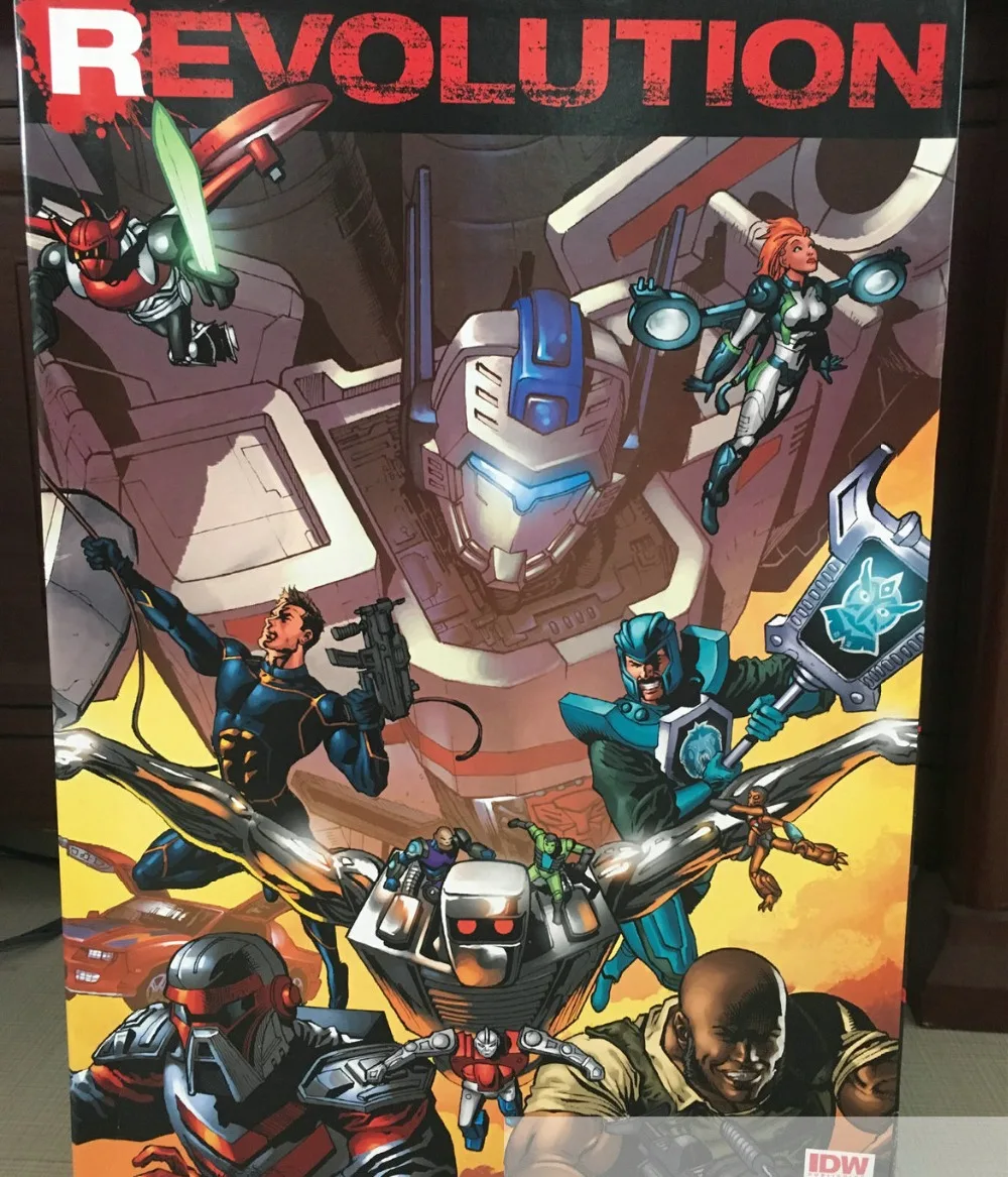 

2017 SDCC Exclusive IDW Revolution 16 Figure Box Set Limited Edition