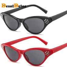 Vintage Women Sunglasses Cat eye Eyewear Brand Designer Retro Sunglass Female Oculos de sol UV400 Sun glasses 2019 Vintage Women Sunglasses Cat eye Eyewear Brand Designer Retro Sunglass Female Oculos de sol UV400 Sun glasses 2019