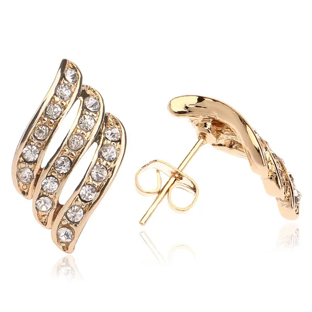 5pcs Lot Top Design Light Weight Simple Gold Earring Designs For 5pcs Lot Top Design Light Weight Simple Gold Earring Designs For Women