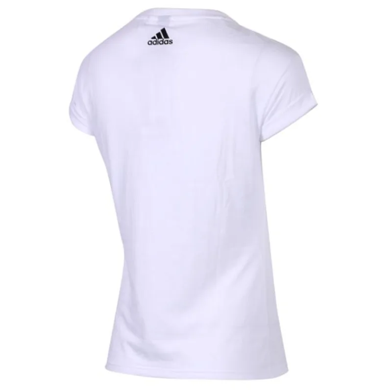 Новое поступление Adidas GFX T Большой BOS Для женщин футболки с коротким рукавом спортивная