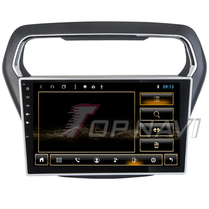 Автомагнитола Topnavi для Ford ESCORT 2014 2015 2016 10 1 дюйма Android 8 0 Автомобильный