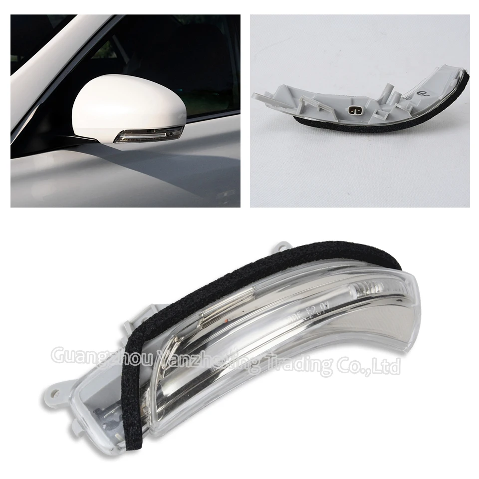 

Rearview Turn Signal Side Mirror LED Flasher Repeater For Toyota WISH PRIUS REIZ MARK X CROWN AVALON OEM:81740-30130 Left Side