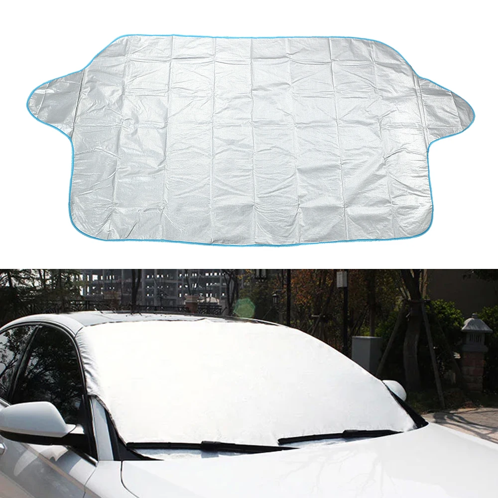 100*147cm Auto Windshield Cover Sunshade Snow UV Protection Head