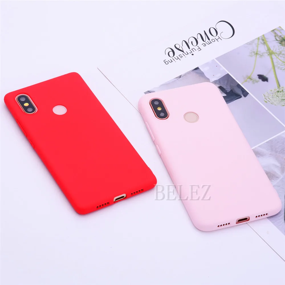 Candy Color Case for Xiaomi Mi8 SE Mi 6 A1 A2 Lite Mi Max 2 3 Pro Mix 2S Pocophone F1 on the Redmi Note 6 Pro 5 6A 4X 5A S2 Case