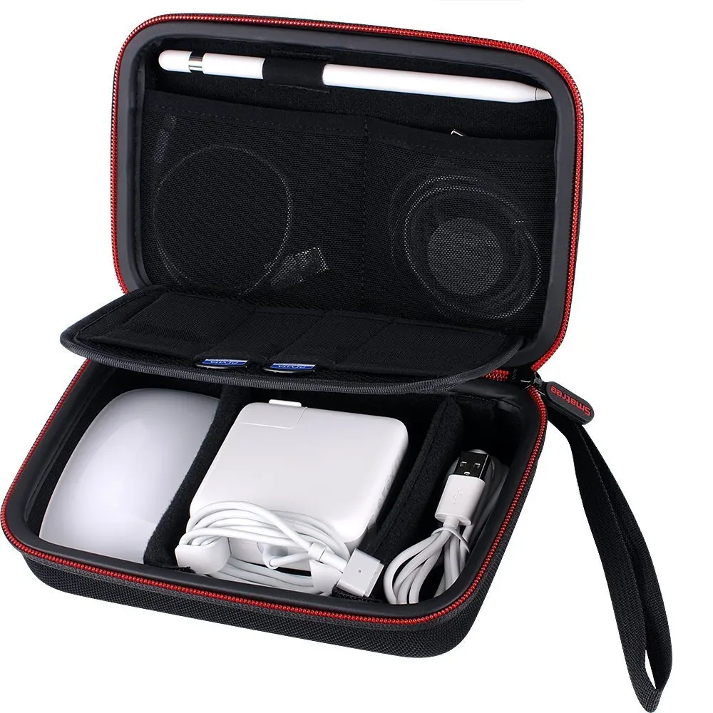 

Smatree Hard Case For Magic Mouse,for Apple Pencil, for Magsafe Power Adapter, for Magnetic Charging Cable Carry Case A90