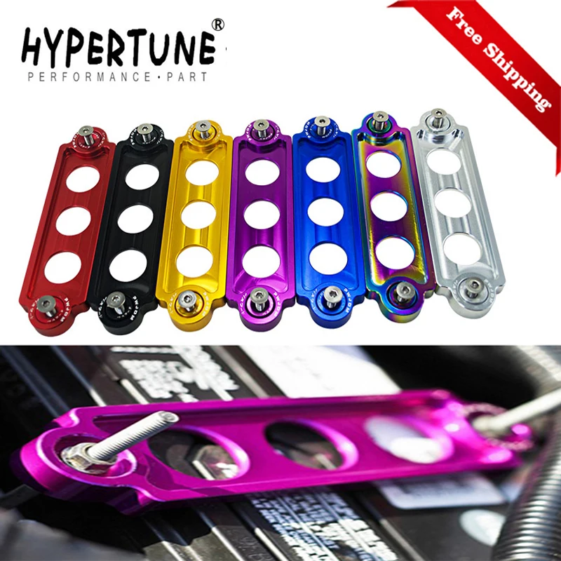 Car Racing Battery Tie Down Bracket Lock Anodized for JDM Honda Civic//CRX 88-00