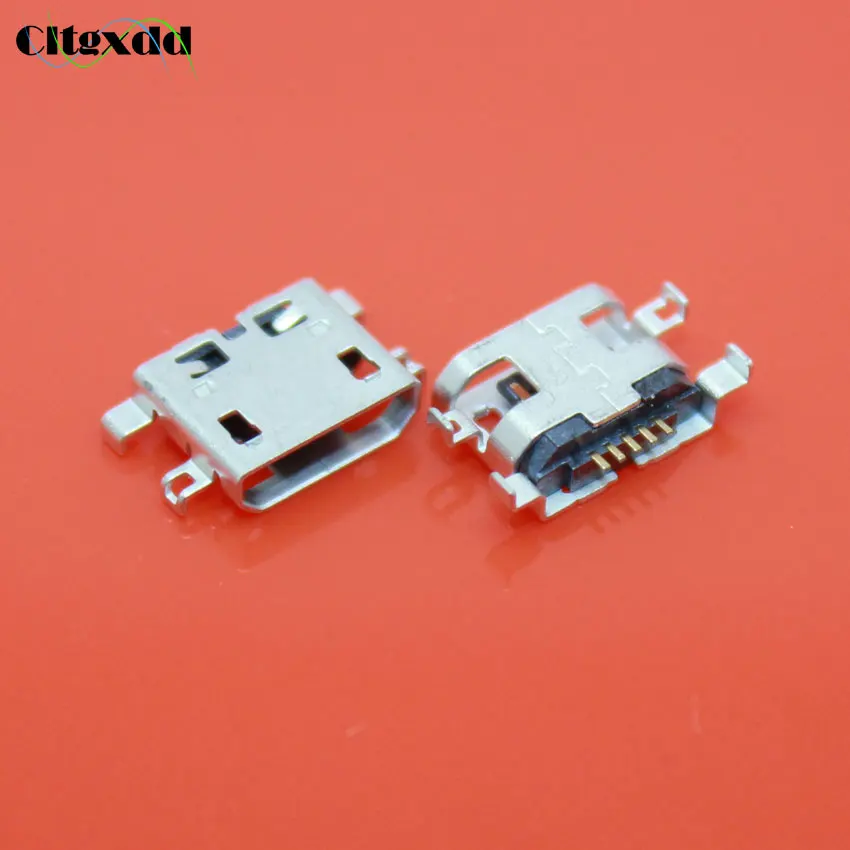 Cltgxdd 5 100 шт. Micro 5P USB порт для зарядки 0 8 Запчасти Lenovo IdeaTab S6000F S6000 Tablet A369 S720 A298T S890